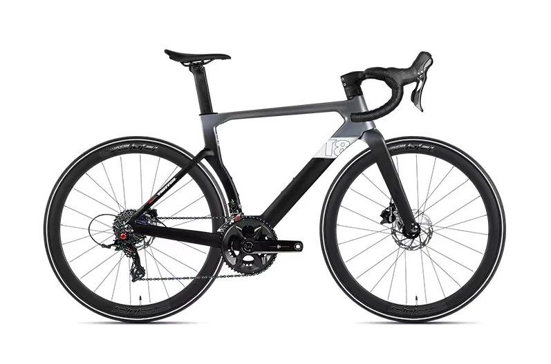 Carbon Fiber Road Bike T8 700C RS 24S 105 Front Derailleur Full Hydraulic Disc Brake Racing Road Bicycle