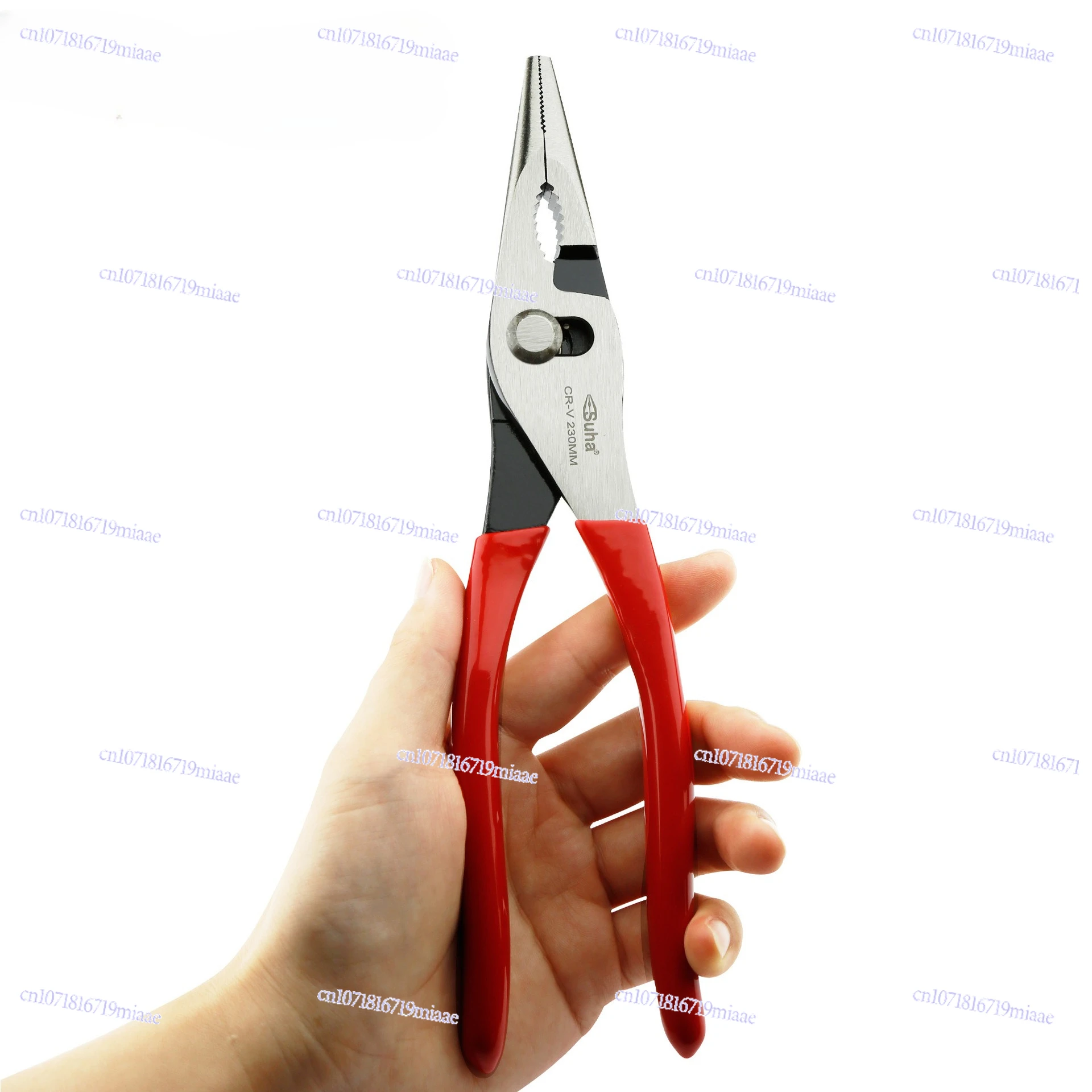

Carp Pliers 8-inch Fishtail Fish Mouth Pliers Pipe Pliers Multi-function Labor-saving Self-rebound Flat Mouth High Efficiency an