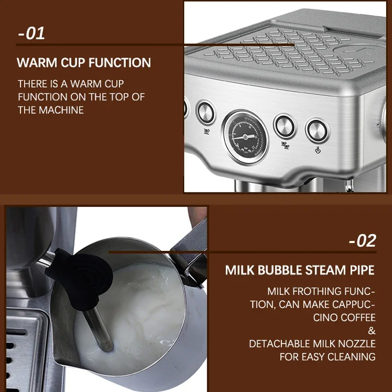 Automatic Coffee Machine Professional Espresso Coffee Maker