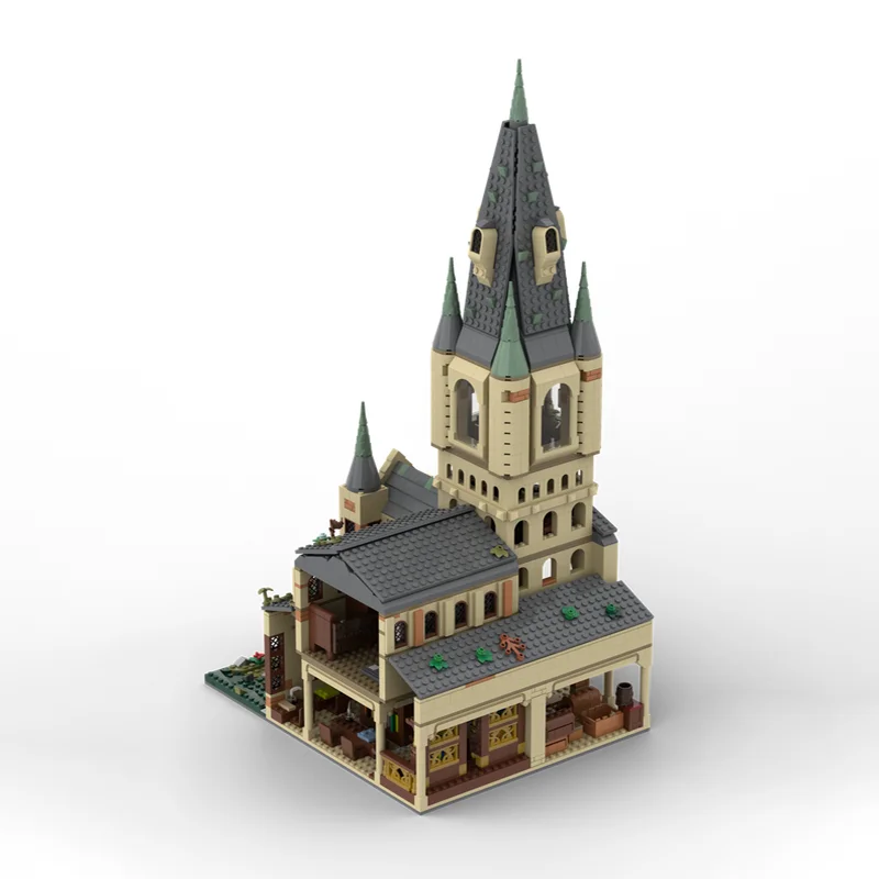 Popular Movie Model Moc Building Bricks Modular Side Entrance Version 2 Technology Blocks Christmas DIY Toy Construction Gifts