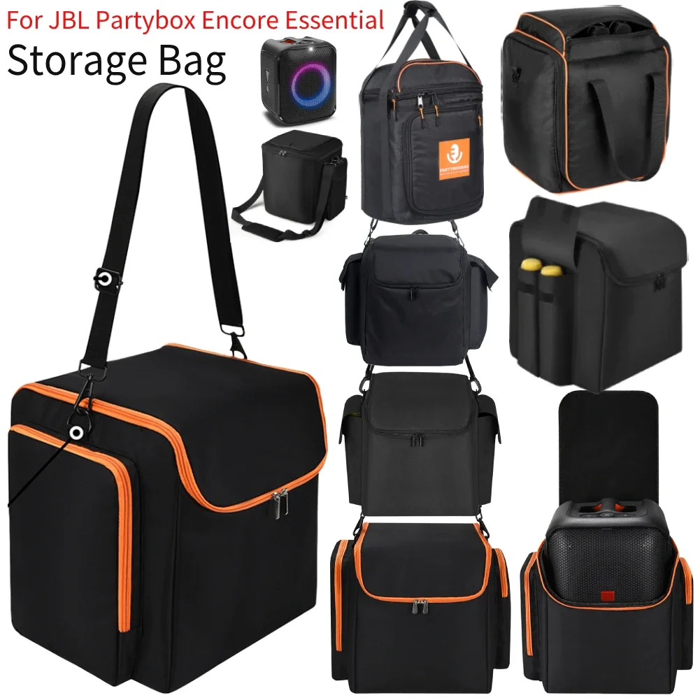 Speaker Bag Case for JBL Partybox Encore Essential Speaker Shoulder Bags Large Capacity Storage Bag Travel Speaker Tote Bag