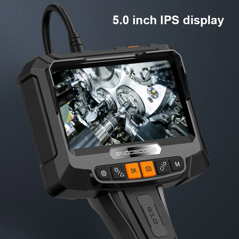 2MP 1080P 3.9Mm 5Inch Ips Scherm Wifi Industriële Endoscoop Cmos Borescope Otoscoop Camera Handheld Digitale Microscoop