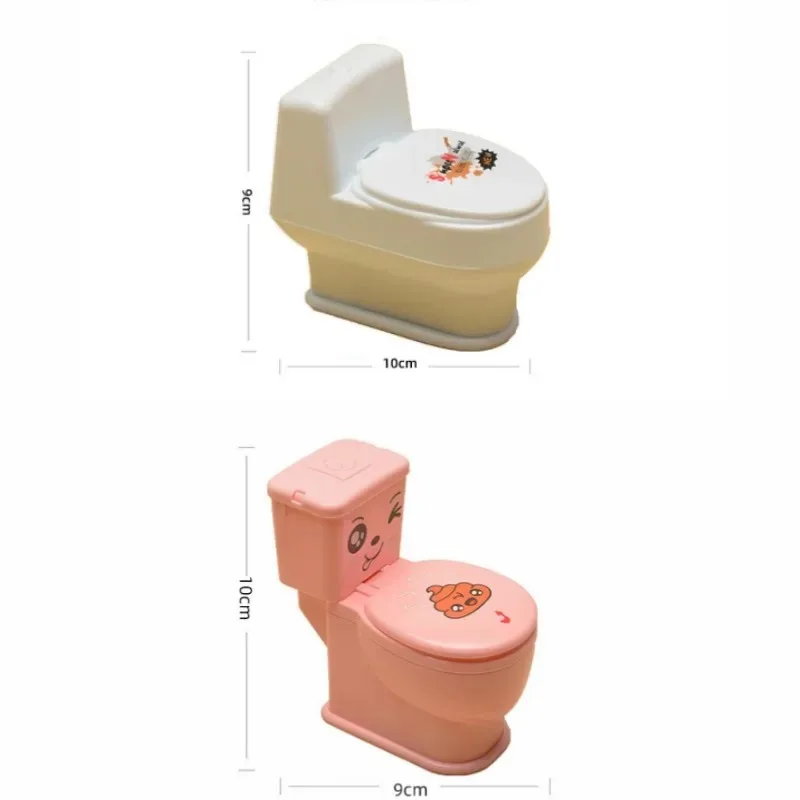 Bambini Mini Scherzo Squirt Spray Acqua Toilette Novità Giocattoli Closestool Scherzo Divertente Gag Giocattolo Regalo Desktop Bambino Adulto Giocattoli di Decompressione