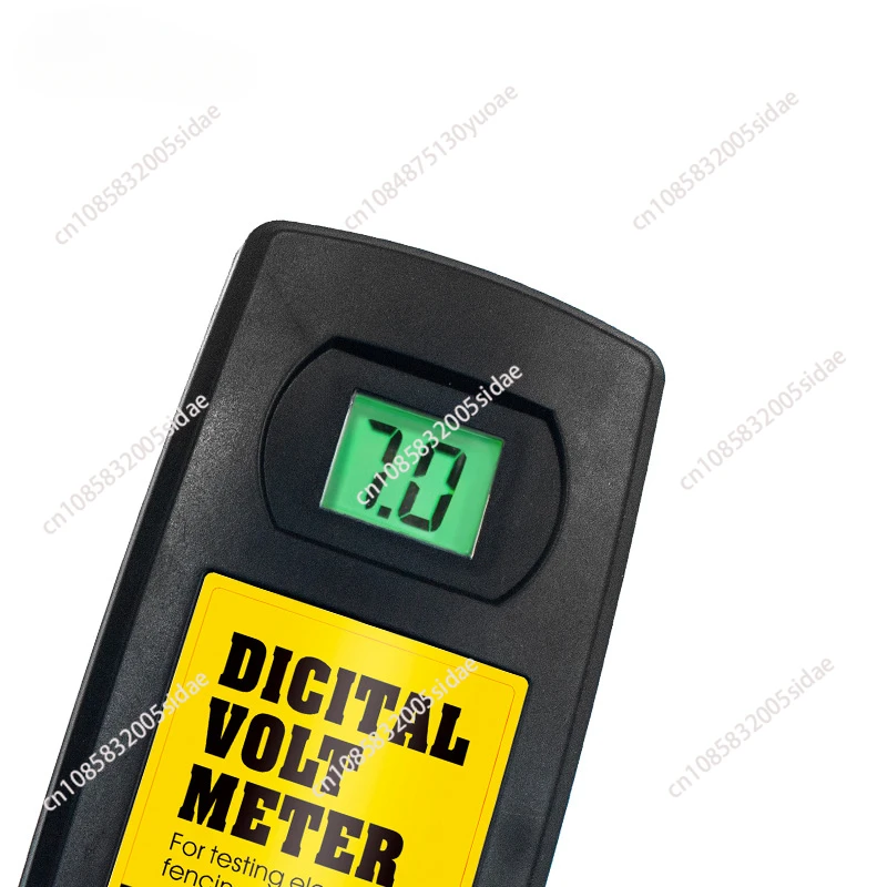 200V~9.9KV Digital Fence Tester Home Garden Horse Livestock Electric Fence Voltmeter LCD Display with Backlight