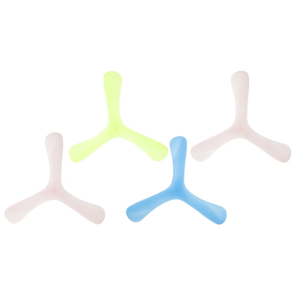 

4 Pcs Interactive Trefoil Childrens Toys Children’s Portable Interesting Luminous Plaything