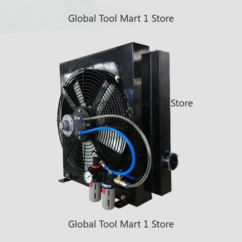 

Industrial Hydraulic Oil Air Cooler Compact Heat Exchanger with Fan Motor for Power Packs