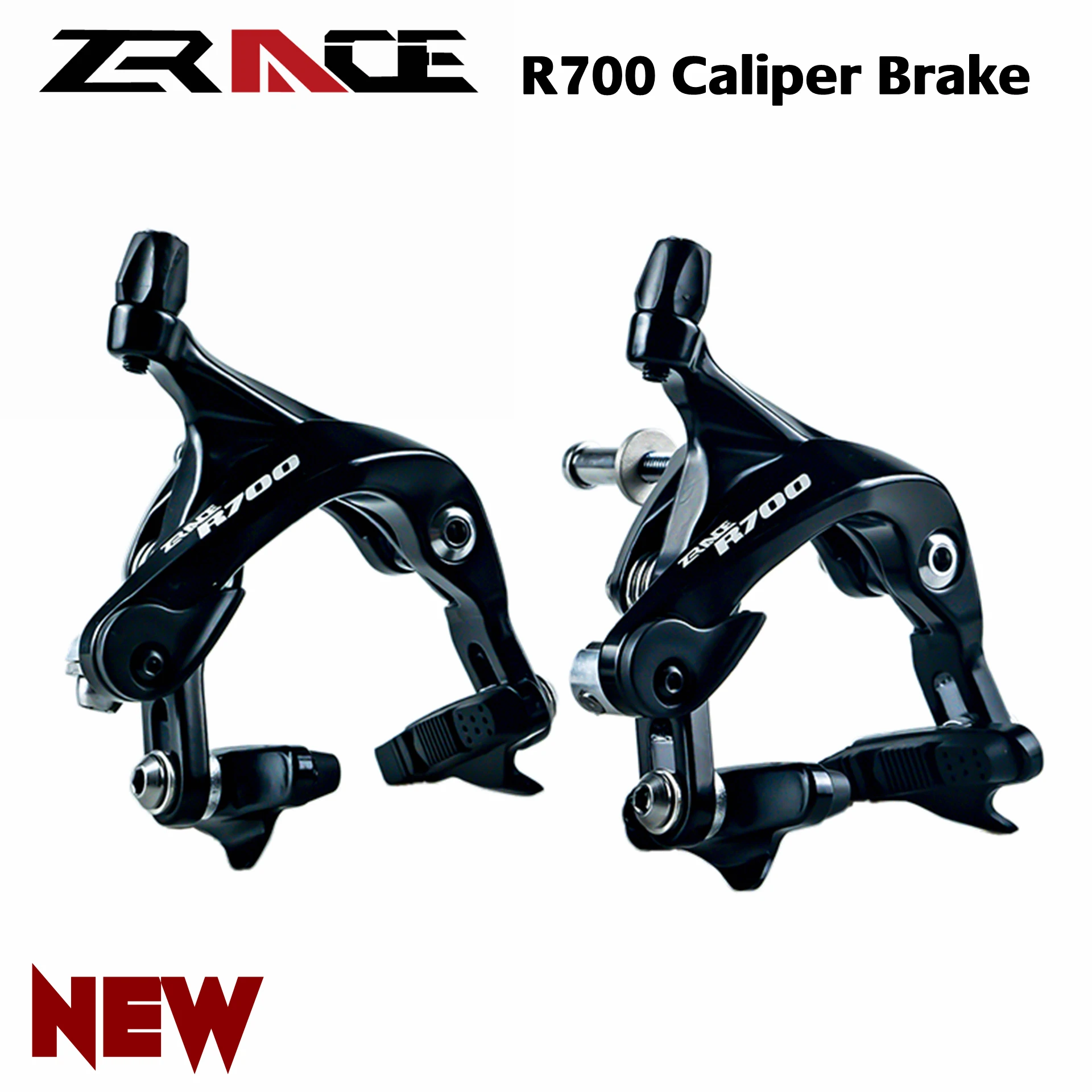 ZRACE R700 Caliper Brake Road and Folding Bicycle Calipe Brake, Dual Pivot Calipers Bicycle Brake,Carbon fiber RIM,105