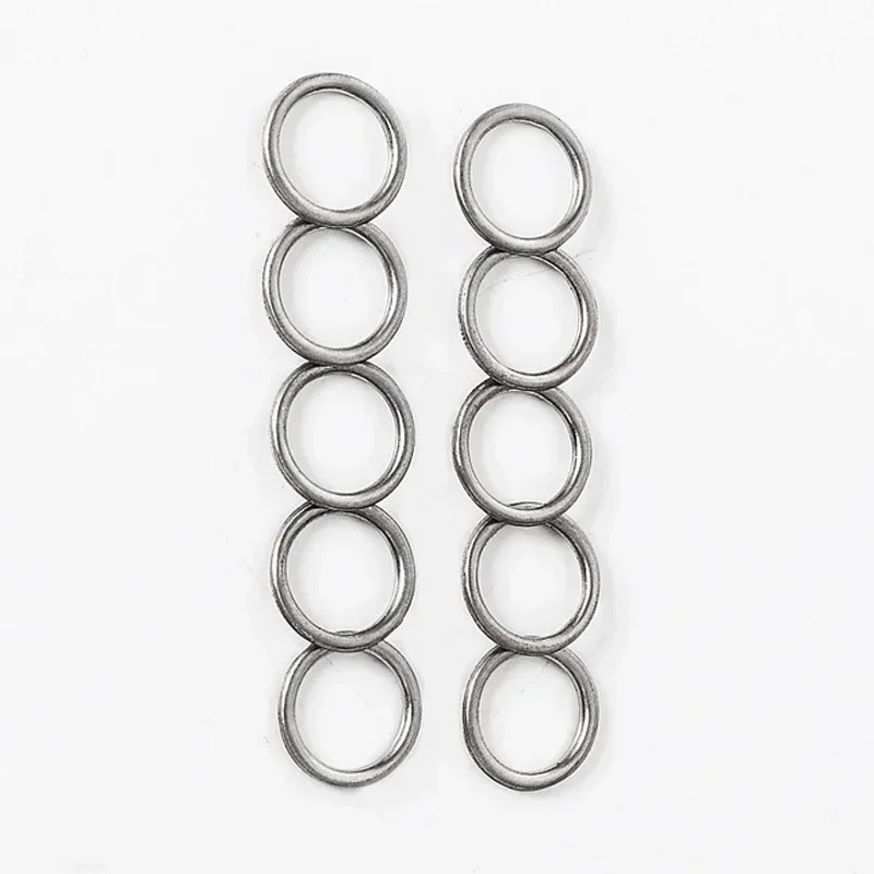 10pcs Metal-Oil Discharge Plug Gasket Washers For MD050317/Lancer-ex 10 Accessories For Vehicles