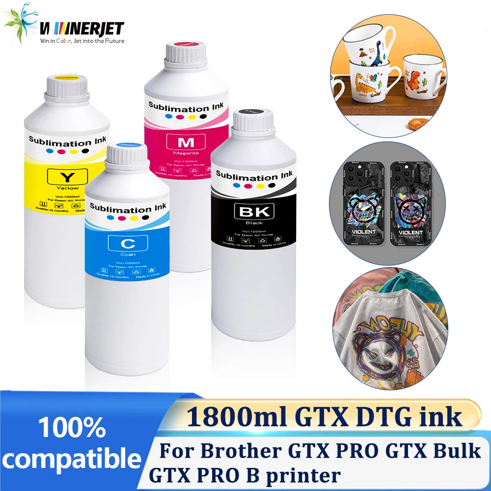 

1000ml Sublimation Ink For Epson All Printer ET-3700 ET-3800 ET-3850 ET-4800 ET-4810 ET-4850 ET-7700 ET-14000 ET-2720 ET-2720