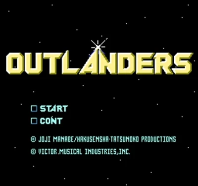 Outlanders 60 Pin Game Card Free Region For 8 Bit Video Game Player