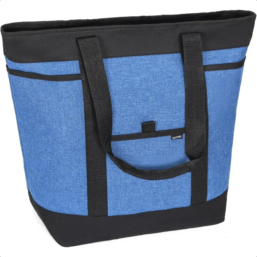 

Insulated Cooler Bag Grocery Bags Large Freezer Shopping Cooler Tote Food Delivery Bag for Cold Hot Food