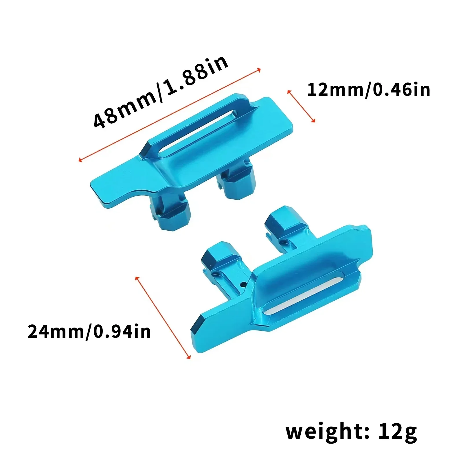 Metal 3S 4S Tall Battery Holder Mount Hold Down with Battery Strap for 1/10 Traxxas MAXX RC Car Upgrade Parts