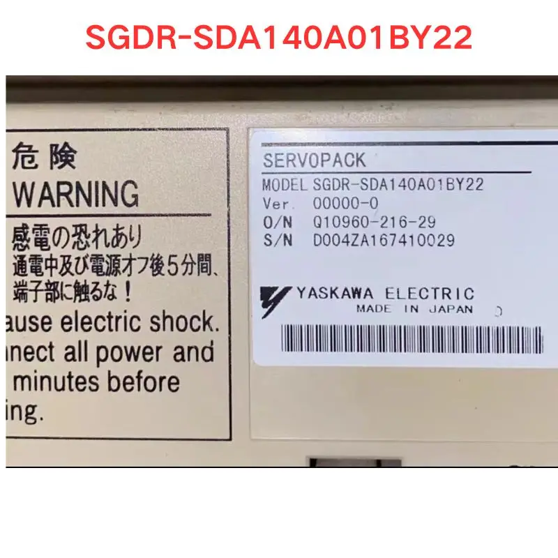 Used SGDR-SDA140A01BY22 Robot amplifier Functional test OK