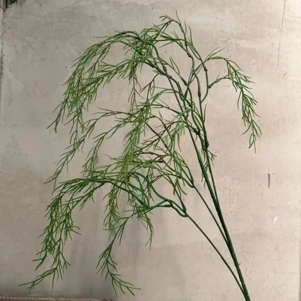100cm Artificial Reed Grass Branches Real Touch Handmade Simulation Reed Grass Plants Elegant Realistic Fake Green Plants