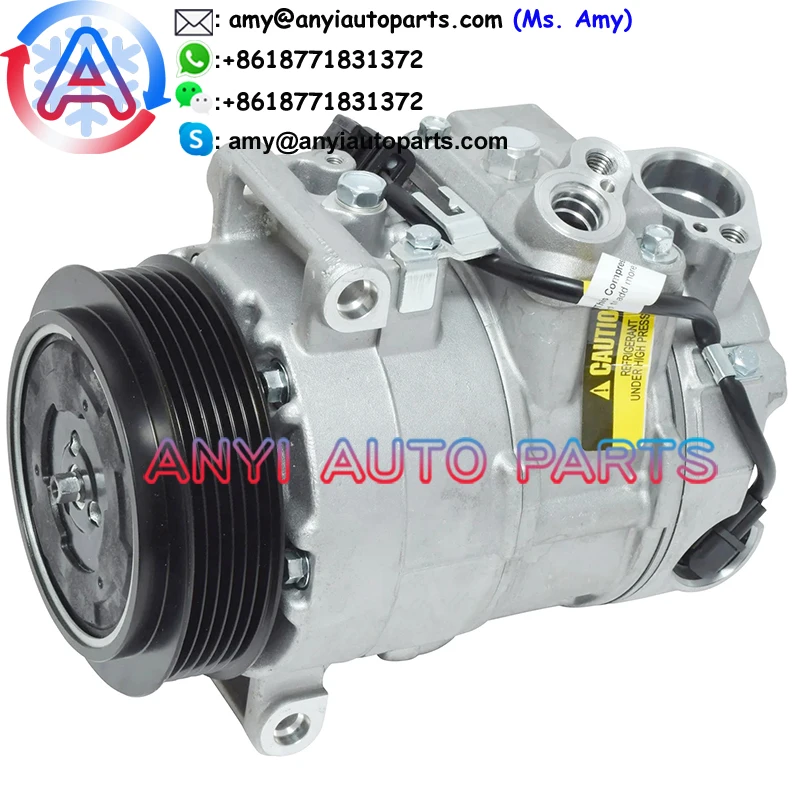 China Factory   COM822 6SEU16C 6PK Auto ac compressor for Mercedes-Benz C300/C350/CLS400/CLS500/CLS550/CLS63/E250/E350/GLK300