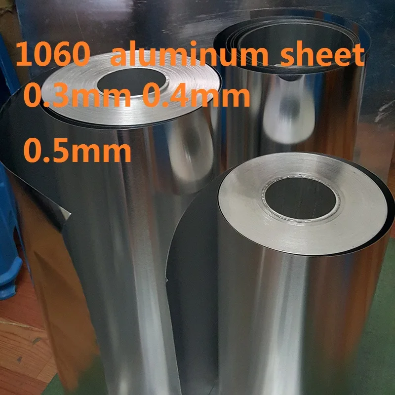 0.3mm 0.4mm 0.5mm thick 1060 thin aluminium foil aluminum sheet aluminum rolling tape Aluminium strip al  plate