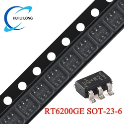 5pcs RT6200 RT6200GE RT6200G SOT23 SOT-23-6 0Q OQ N25 0.6A 36V 1.2MHz Buck Step Down Converter Chip IC Integrated Circuit