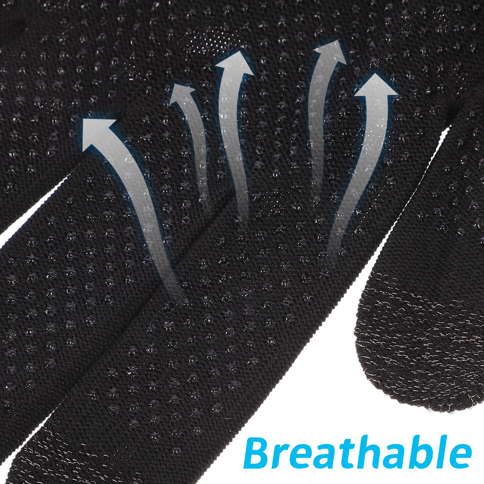 1 쌍의 땀 방지 게임 장갑 모바일 게임용 통기성 터치 스크린 손가락 장갑 미끄럼 방지 경량 편안한 게이머