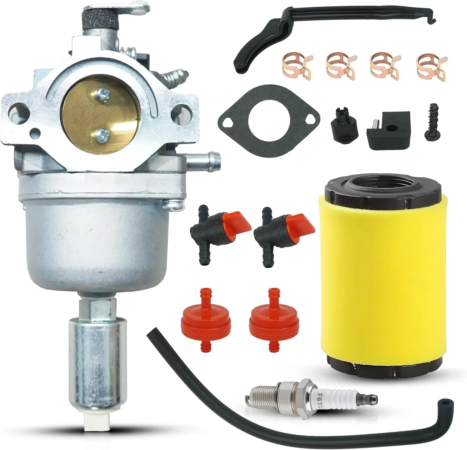 42 46 inch Carburetor for Husqvarna YTA18542 592953 YTH2042 Craftsman LTR2000 YTS3000 YT3000  GS3500 Riding Mower Lawn 14.5-21HP