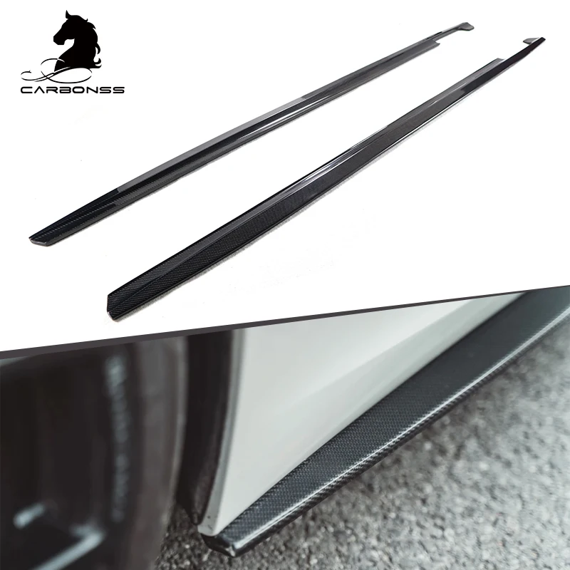 

Carbon Fiber Side Skirts Extensions CMST Type for BMW 3 Series G20 2019+