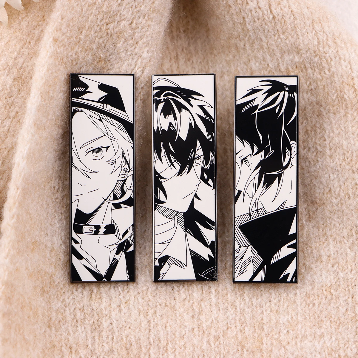 Anime Characters Hard Enamel Pin Manga Badges on Backpack Brooches for Women Men Lapel Pins Cosplay Accessories Toys Gift