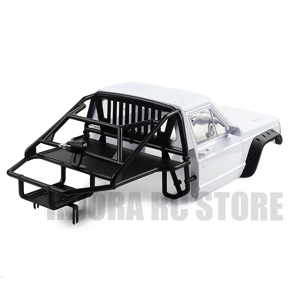 RC Car Back-Half Cage Cab Body for 1/10 RC Crawler Axial SCX10 90046 TRX4 Upgrade Part