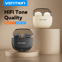 Vention Bluetooth 5.3 Wireless Earphones Headset TWS HiFi Stereo Sports with Mic Earbud Low Latency Headphones Touch Control