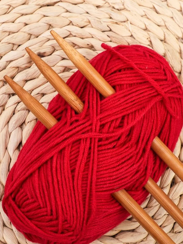 

Bamboo Double-Pointed Sweater Knitting Needles (Available in 15 Sizes: 2.0-10mm) for Knitting Sweaters, Scarves, Socks, etc.