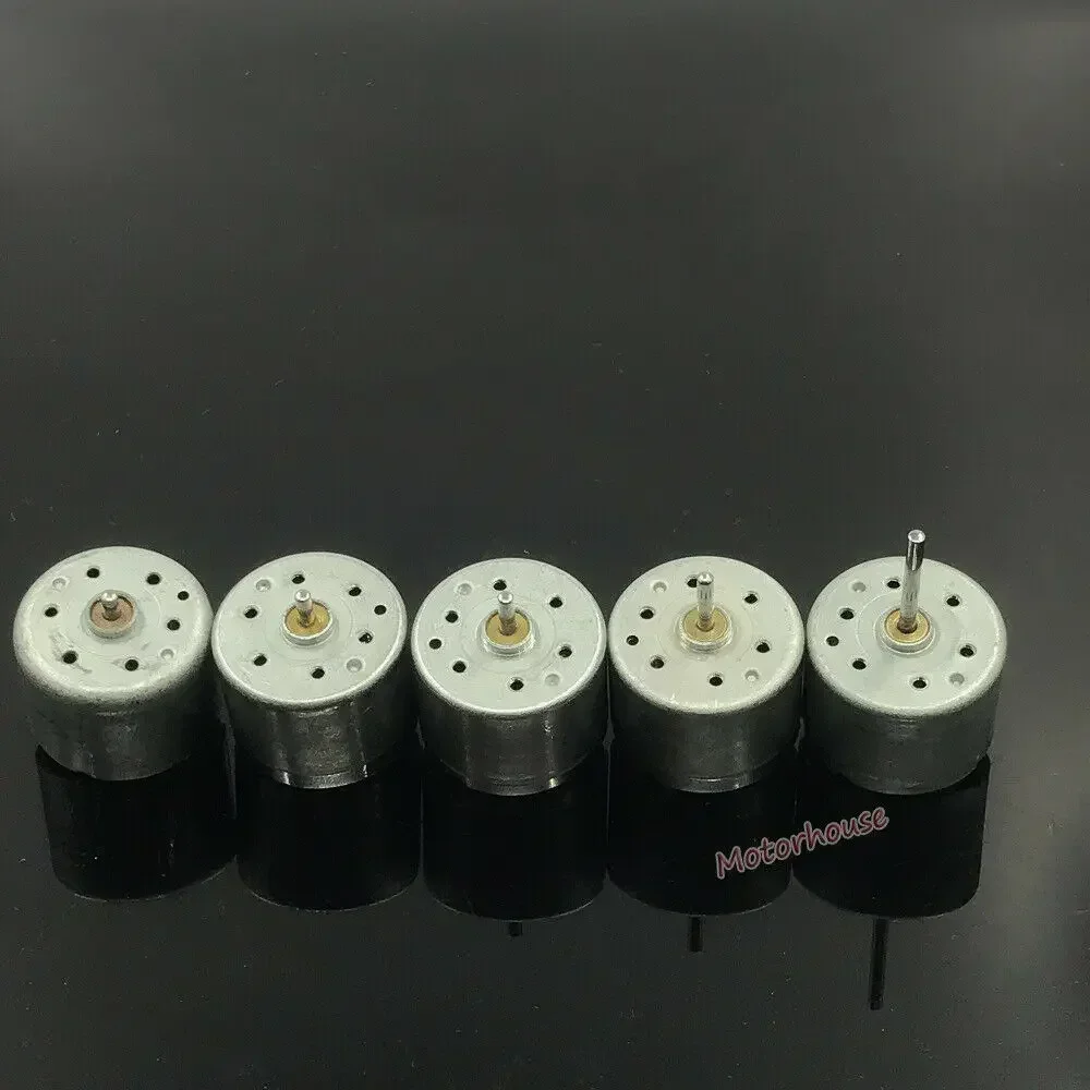 Micro  Small 310 Motor  DC 3V 6V 9V D/V5.9 Micro Mini 24mm Round Spindle Electric Motor RF-310T-11400 Motor 2mm Diameter Shaft