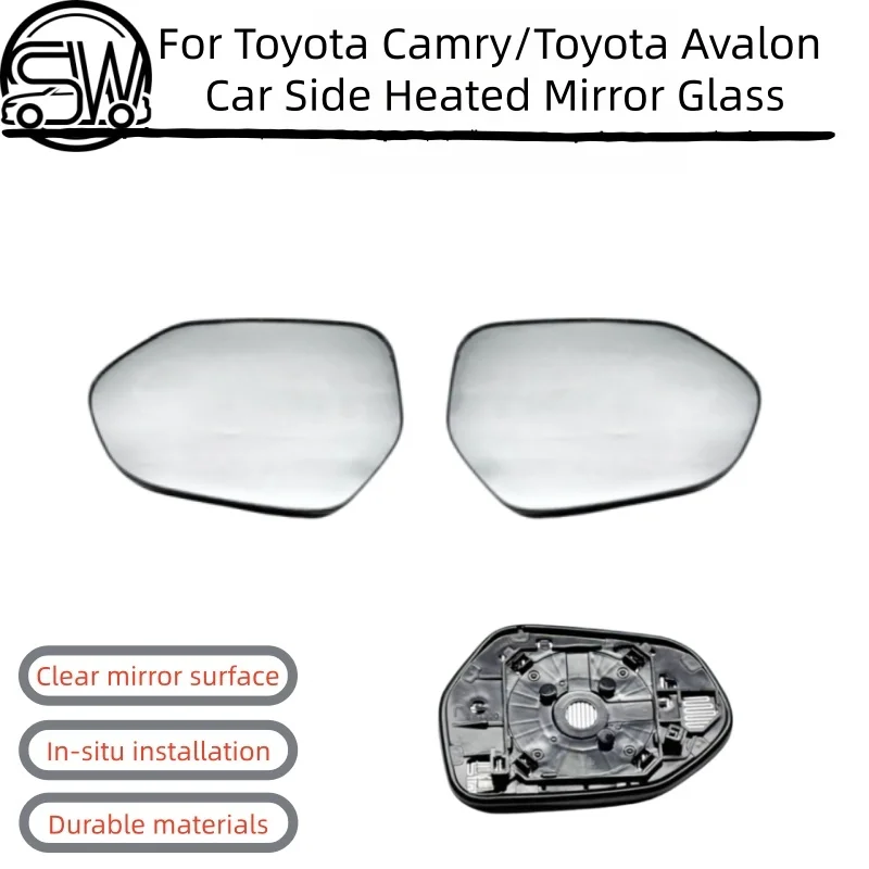 

For Toyota Camry/Toyota Avalon Car Side Heated Mirror Glass 2018 2019 2020 2021 2022 2023