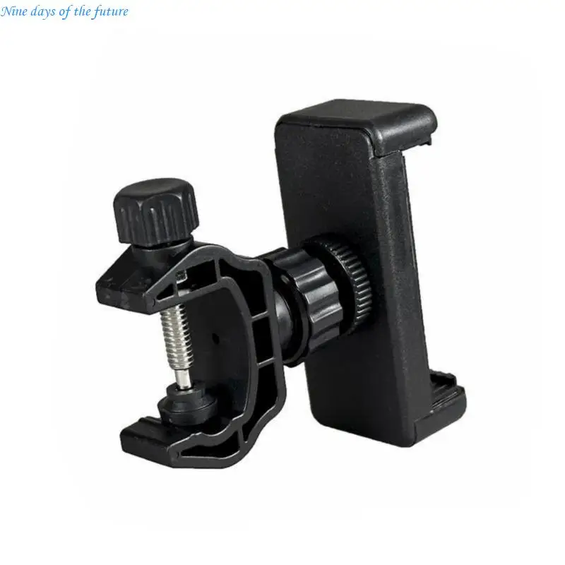 Solid ABS Tripod Phone & Mic Stand For Clear And Stable Photography Smartphones E65A