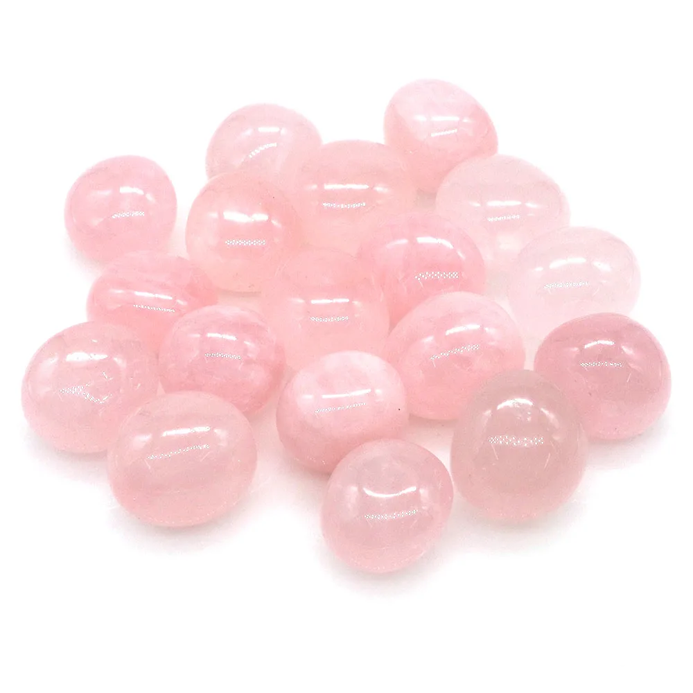

Natural Rose Quartz Healing Crystal Reiki Tumbled Stone Gravel Mineral Specimen Energy Gemstones Home Aquarium Garden Decoration