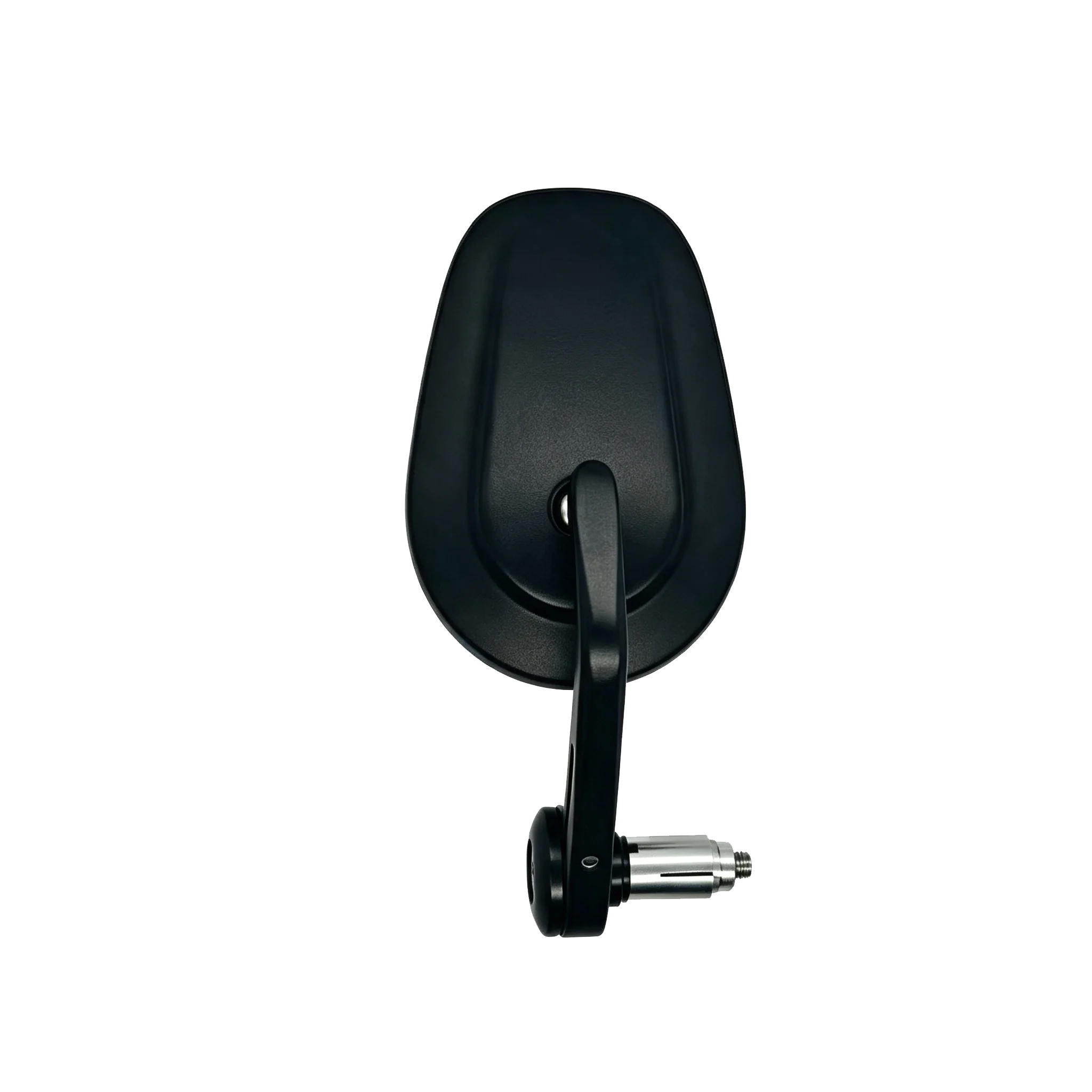 2Pcs 10mm Motorcycle Rearview Mirrors Round Bar End Side Mirrors for Motorbike Scooter Handlebar