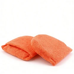 SPTA 1Pc 125mm Microfiber Car Wax Applicator Pad Polishing Sponge for Auto Wheel Hub Paint Cleaner