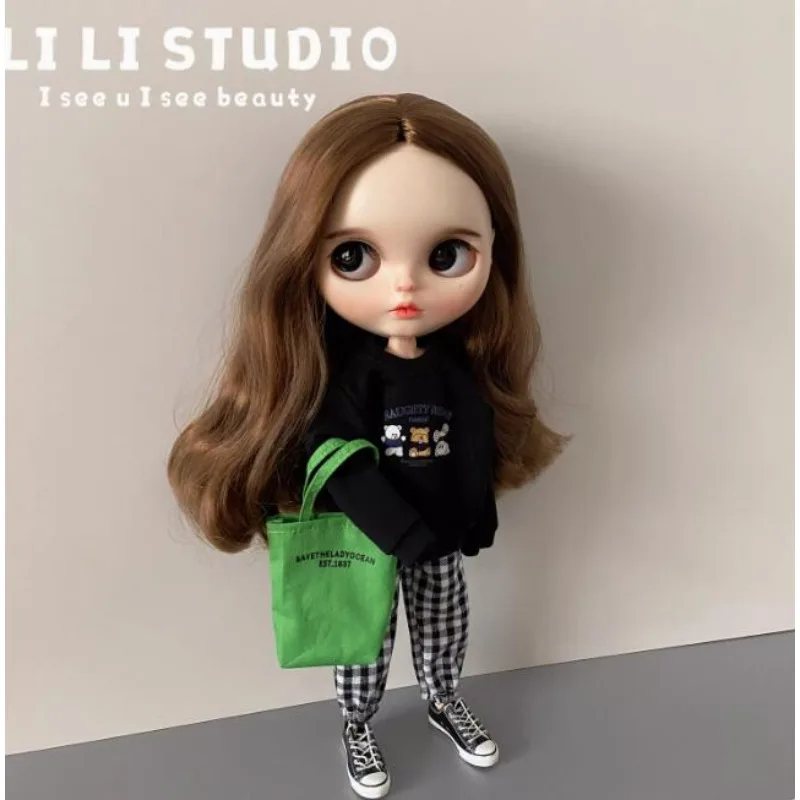 BBIKG340 New styles Customized Doll clothes tshirt coats pants for your bb fr ob24 ob27 pp liccaa blythee dolls