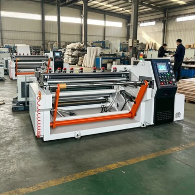 Dust Free Slitting Rewinding Machine Thermal Paper Jumbo Roll Slitter Rewinder with Slitting Equipment for Clean Room  