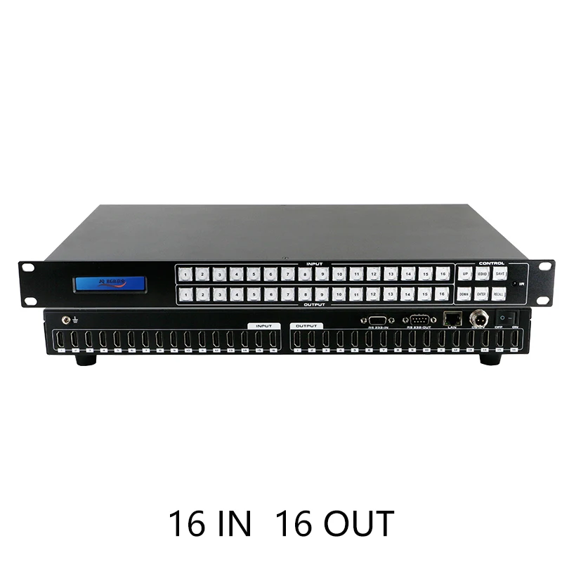Switcher a matrice HDMI video 4K 8x8, 4x4 16x16 Apparecchiature audio video 8 ingressi 8 uscite Supporto a matrice HDMI Controllo web per computer PS4