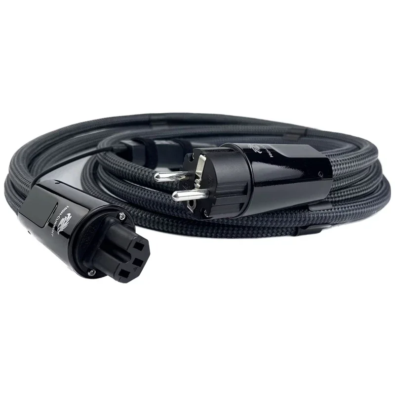 HiFi Audio Cable PSS Silver Dragon High Current  Power Cord with Noise-Dissipation Technology