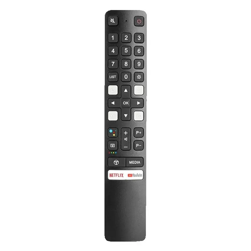 RC901V FMR1 For TCL IR Remote Control Replacement With Netflix YouTube Buttons, For TCL TV 32F510 32F510X1 32S5201 32F510B