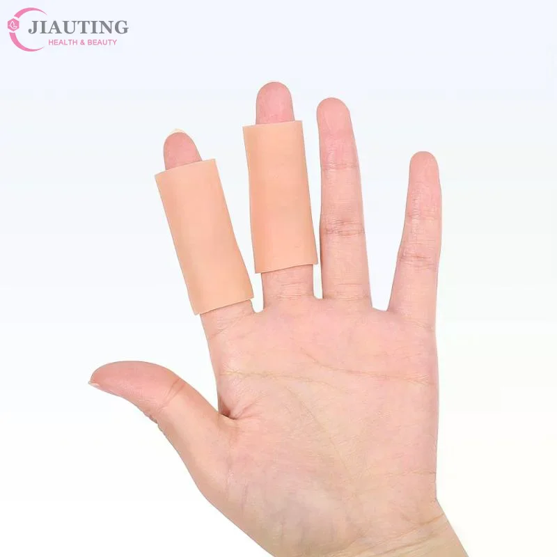 Silicone Finger Protectors 10 Pieces Designed To Protect Fingers Reduce Friction And Provide Moisture Anti-Chafing Finger Cots