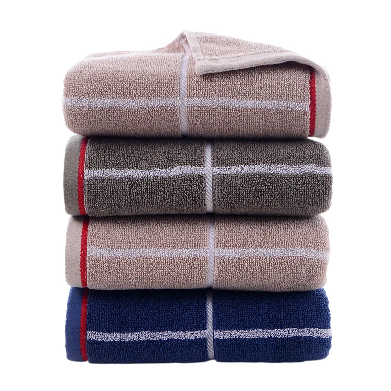 Thickened Coral velvet cotton bath towel increases water absorption adult bath towel soft affinity Household quick-drying