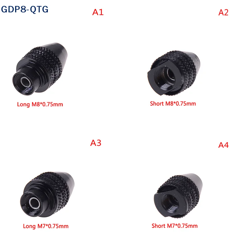 Hot! 4 types multi chuck keyless for rotary tools 0.3-3.2mm drill bit chucks