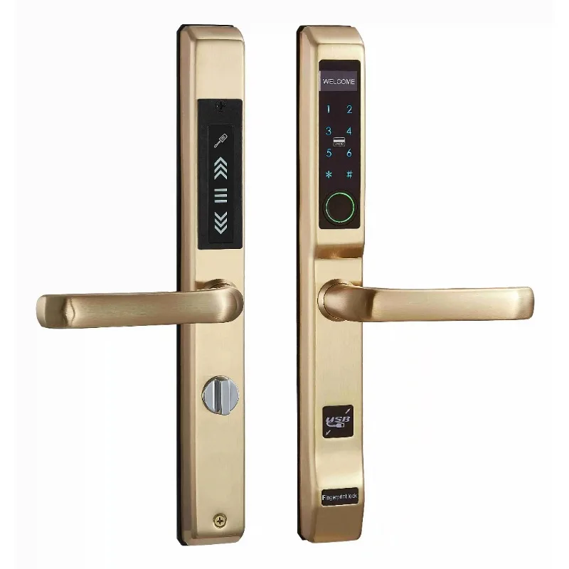 

High Quality Factory Sale User Authentication Simplified Smart Fingerprint Door Lock