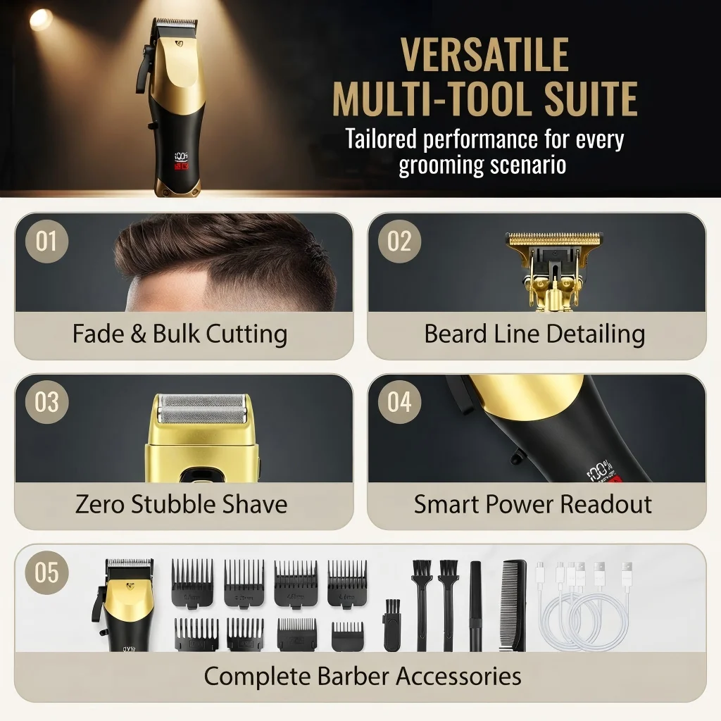 Erkekler için 3'ü 1 Arada Kabl - Men'S Grooming Guide incelemesi ve fiyatı