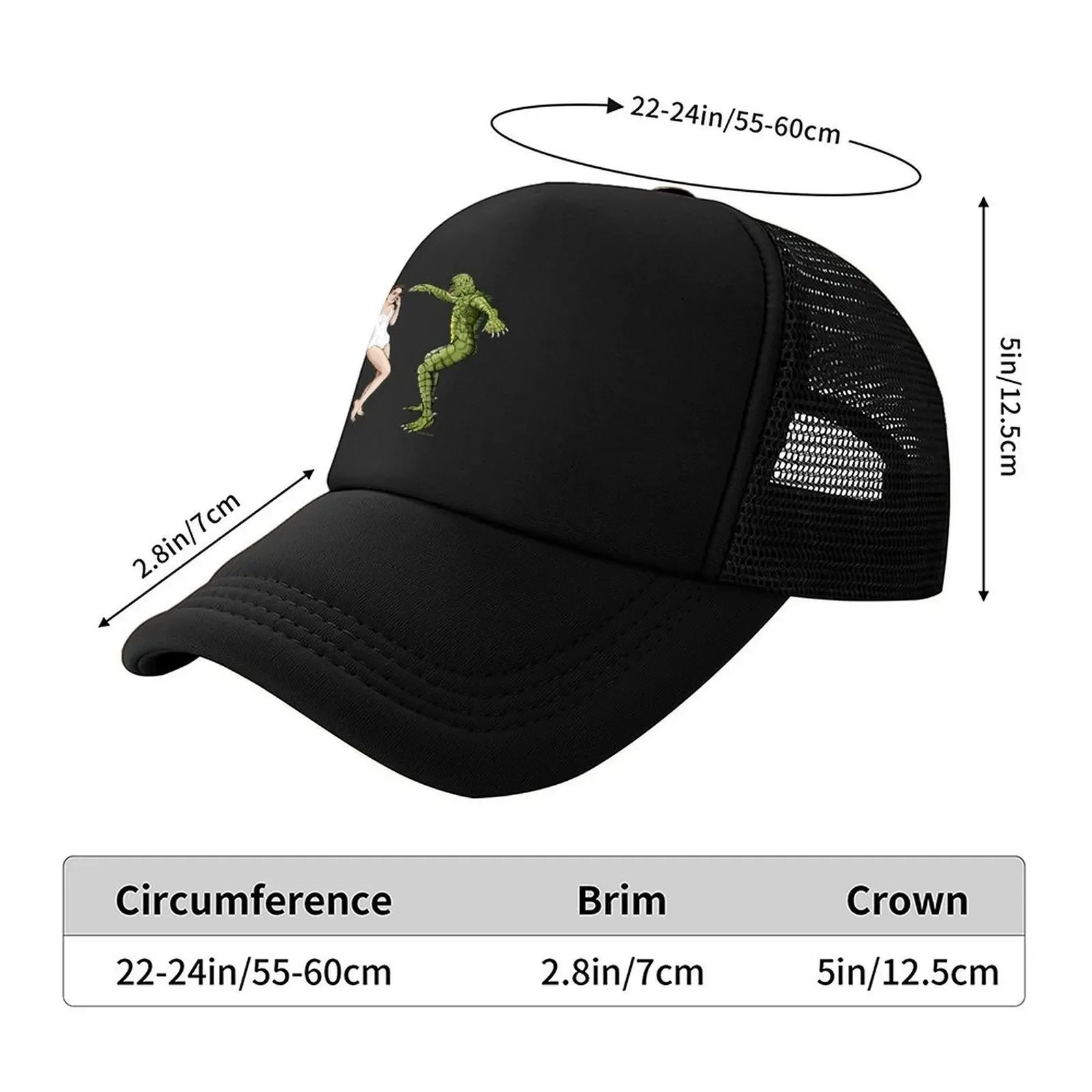 2026 Do the Creature Swim Baseball Cap Mountaineering derby hat dad hat New In Hat Men Golf Wear Women's
