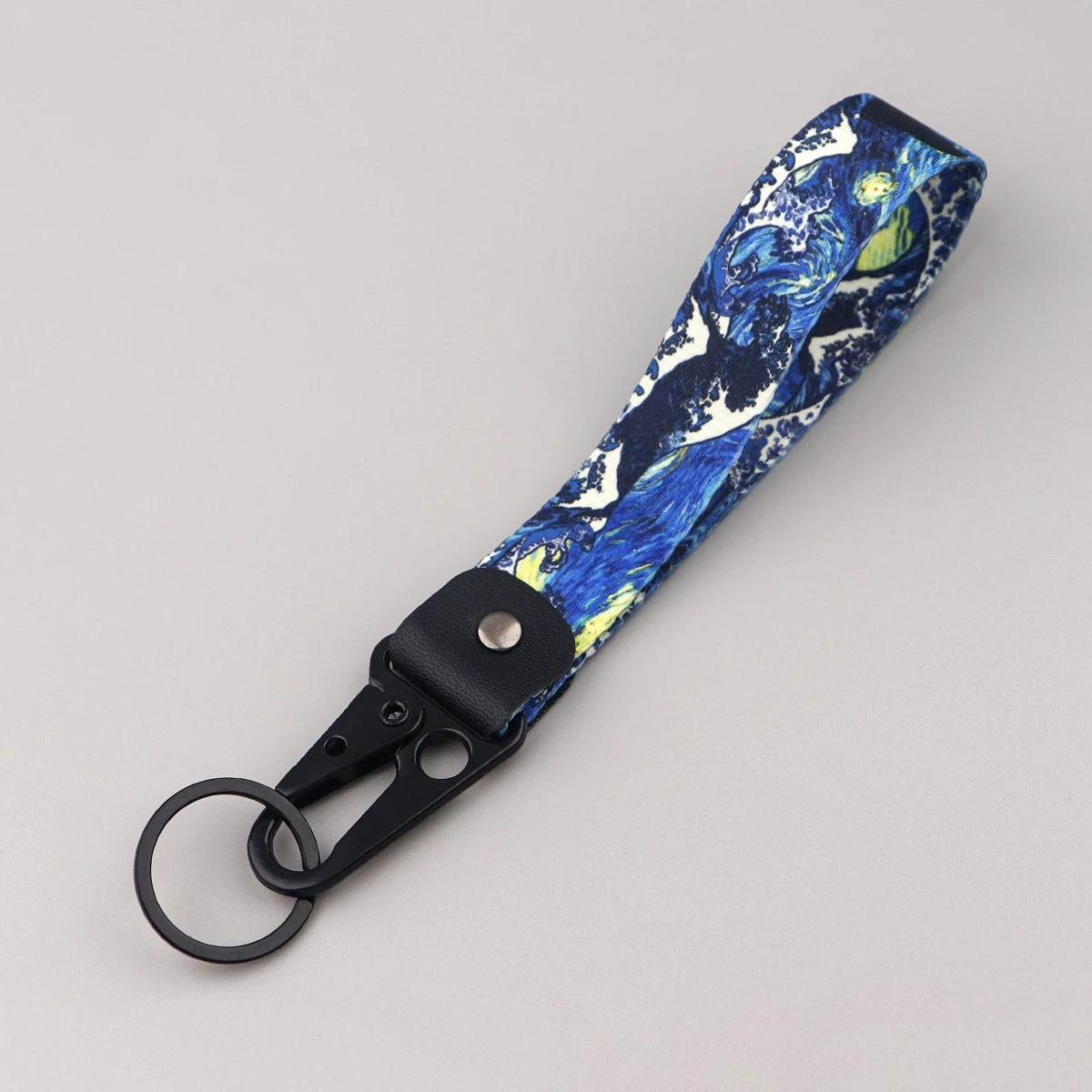 Starry Sky Sea Waves Keychain for Car Keys Keychains Women Anime Accessories Keyring Men Original Fashion Jewelry