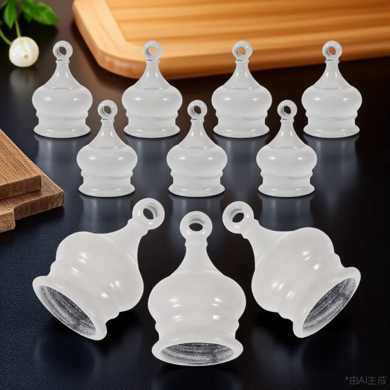 

10pcs Metal Finials Screw Caps For Table Floor Lamps Diy Light Knobs Vintage Style Lamp Shade Parts M10 Decorative Lamp