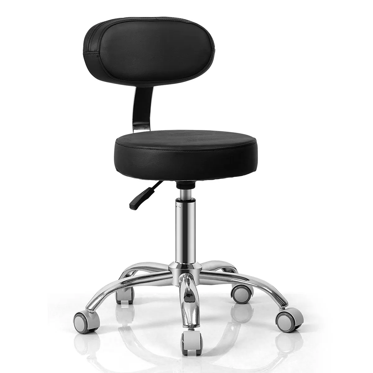 

Rotating Lift Chair, Beauty Salon, Round Stool Haircut PT Stool Pulley Chair Beauty Stool