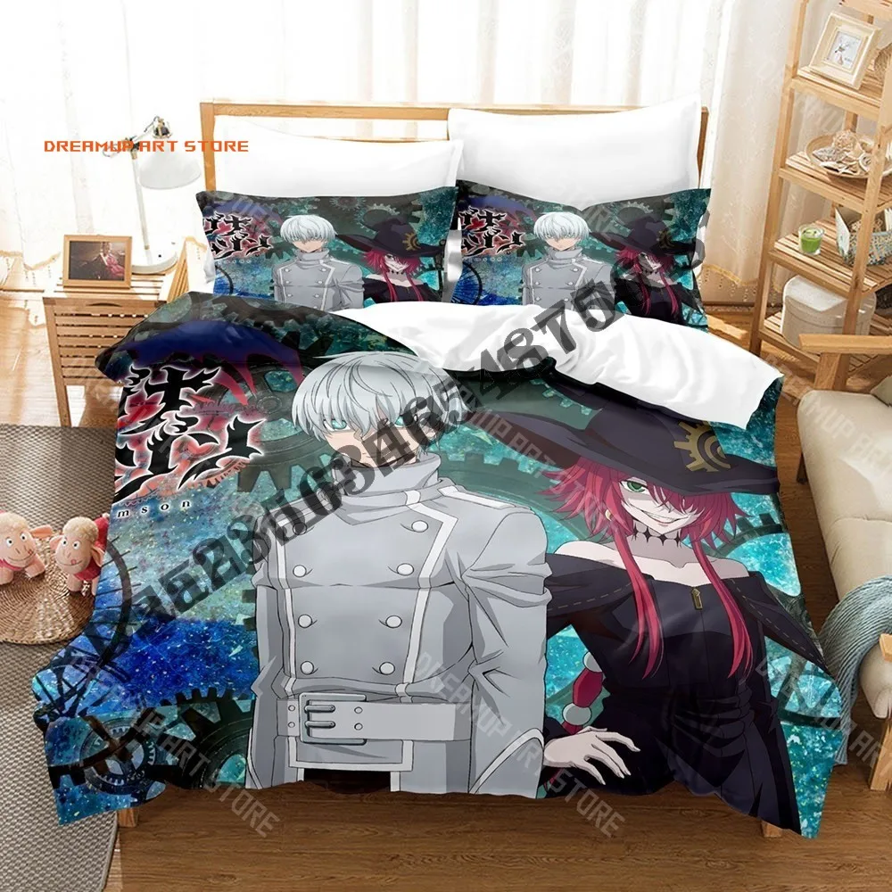 2026 3D Print Ragna Crimson Bedding Set Single Twin Full Queen King Size Bed Set Adult Kid Bedroom Duvetcover Sets Print Anime B