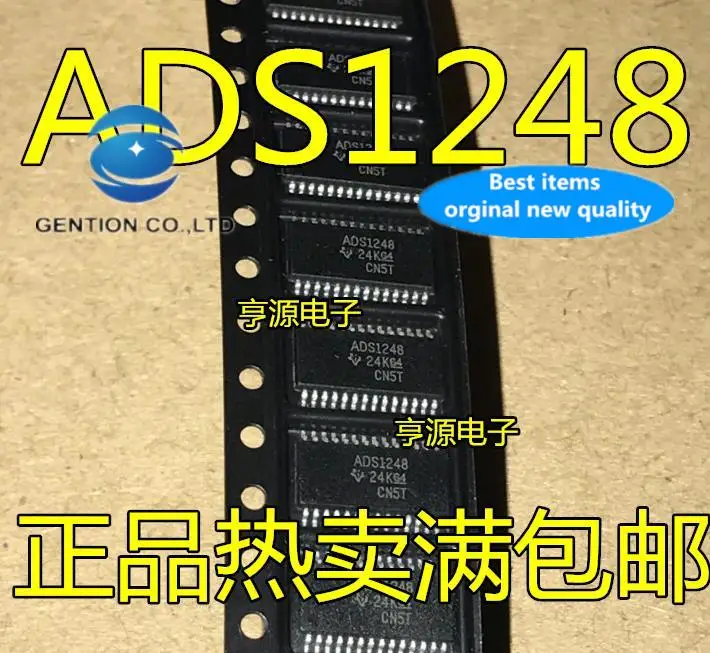 

5pcs 100% orginal new analog-to-digital converter ADS1248IPWR ADS1248IPW ADS1248!